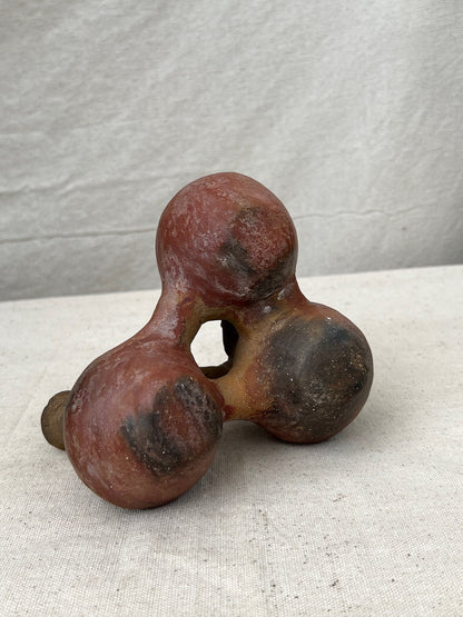 Rare Pre Columbian Terracotta Chimu Vessel Pottery