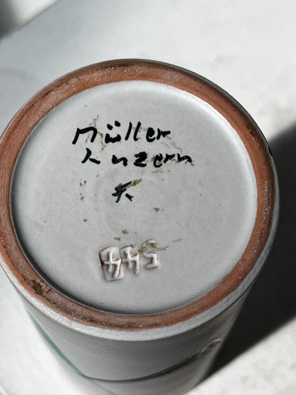 Vintage Müller Lucerne Studio Pottery Vase - Mid-Century Modern Swiss Ceramic