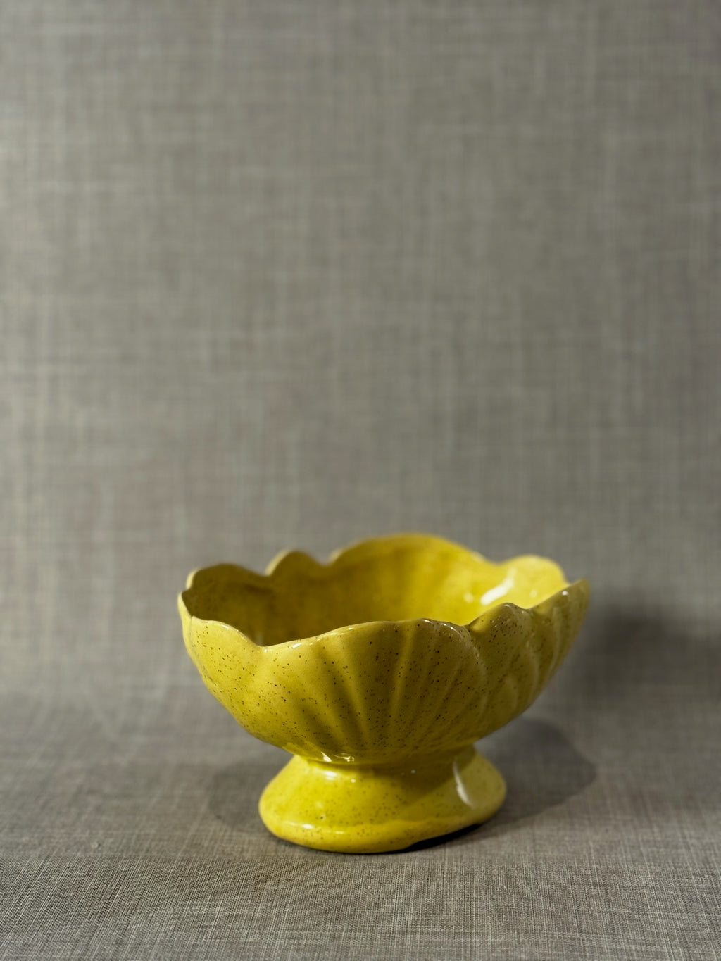 vintage pedestal fruit bowl retro home decor