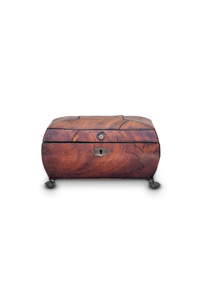 Early 19th-Century, George III Inlaid Tea Caddy