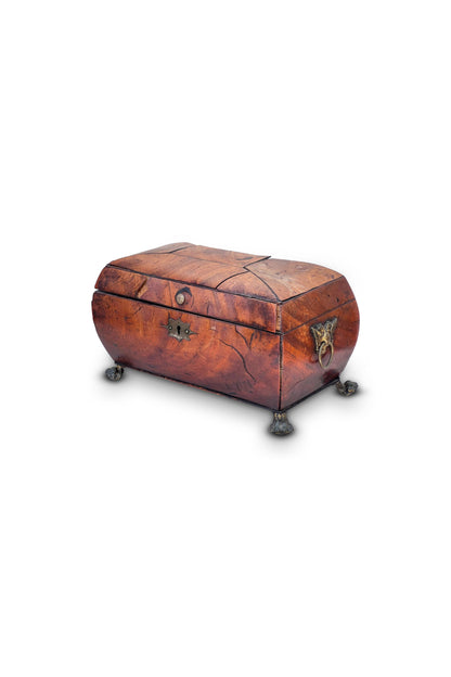 Early 19th-Century, George III Inlaid Tea Caddy