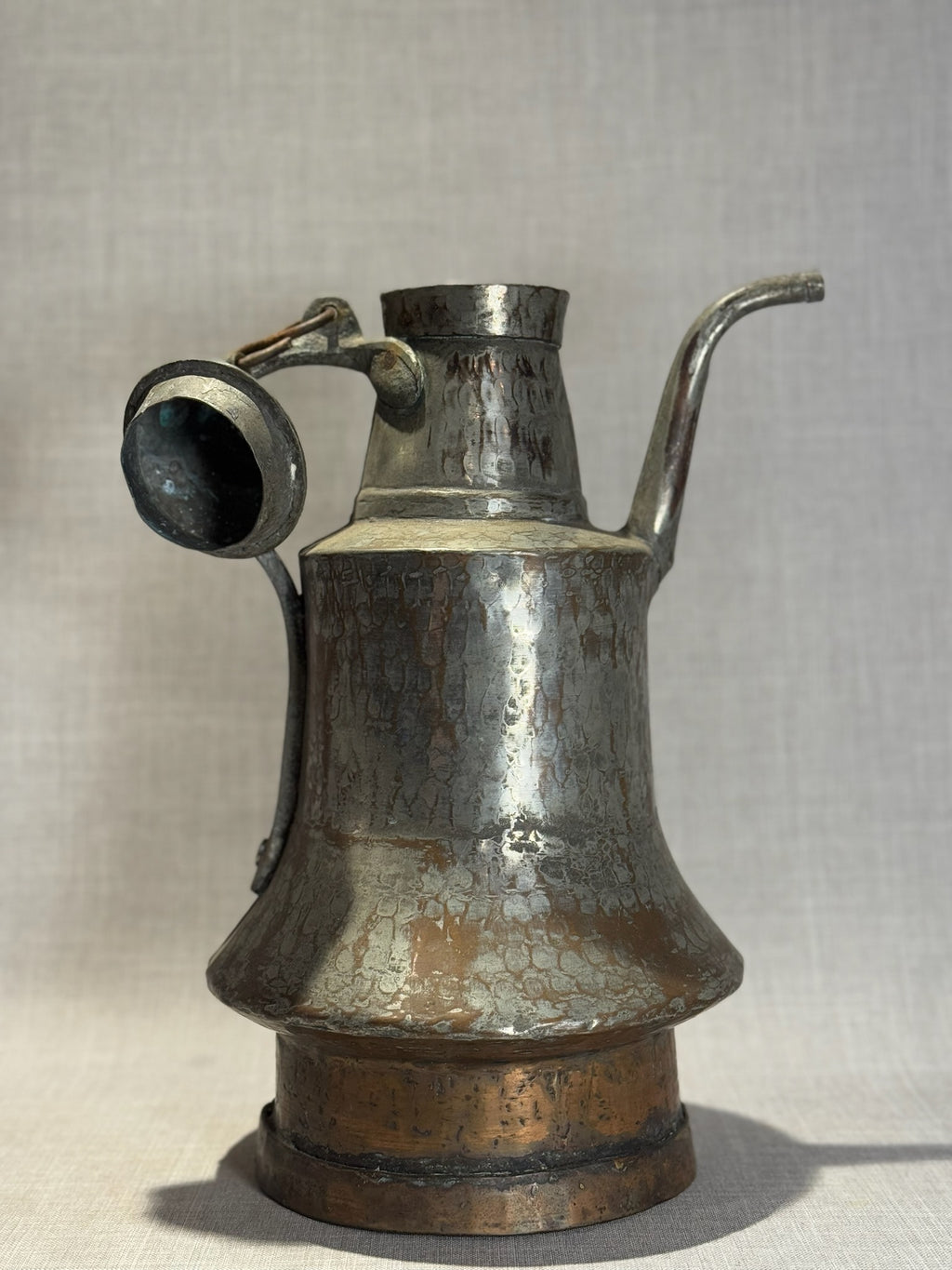 Antique Hand-Hammered Middle Eastern Dallah Coffee Pot