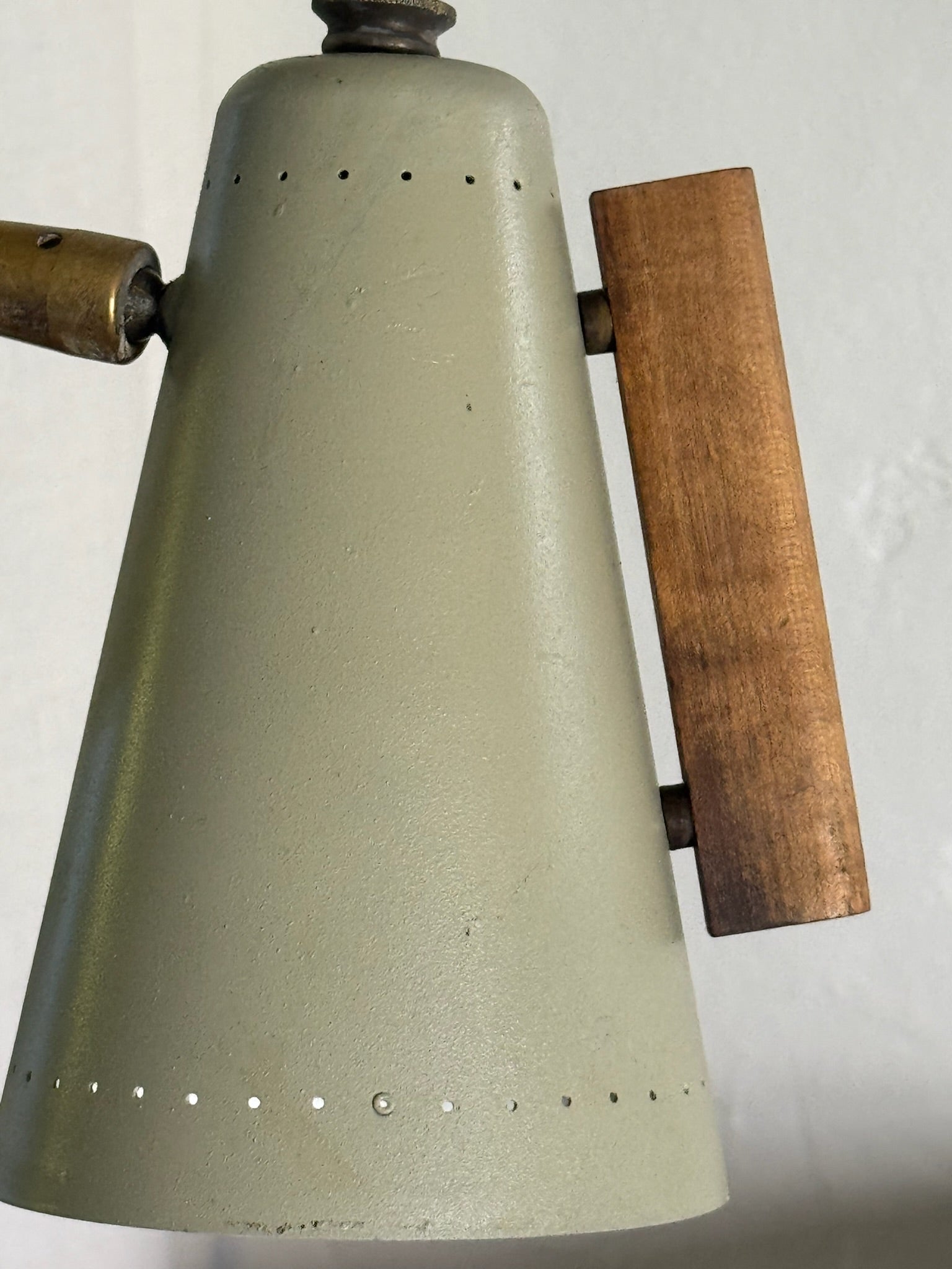 Raymond Loewy Era Stiffel Mid-Century Modern Tension Pole Floor Lamp