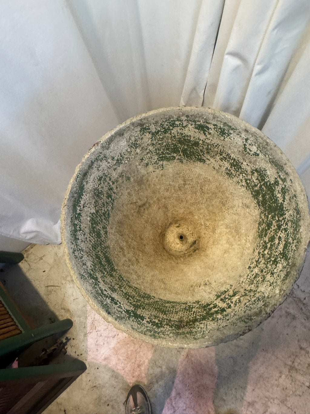 Willy Guhl Diabolo Garden Planter, Mid-Century Modern Fiber Cement, Switzerland