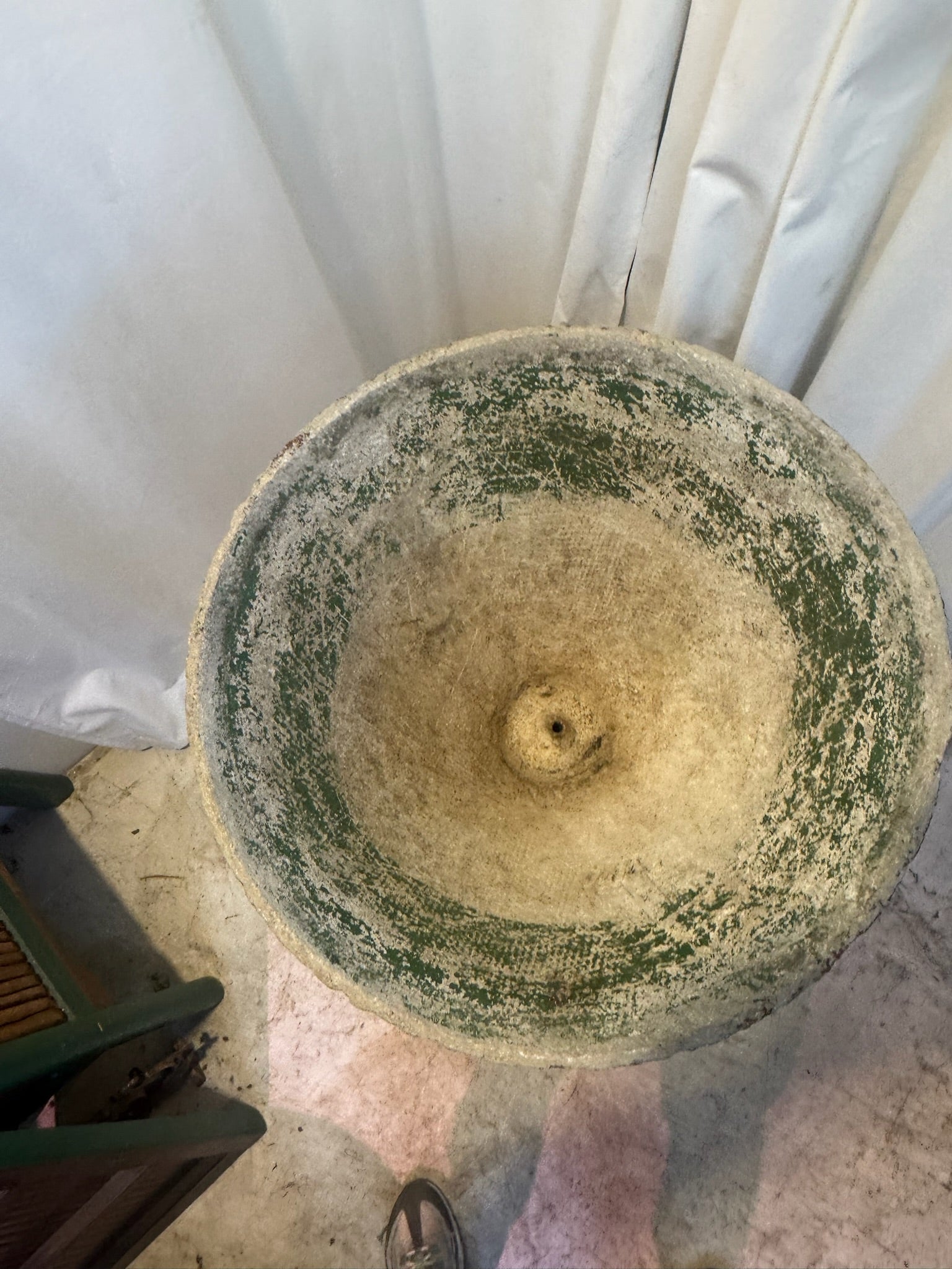 Willy Guhl Diabolo Garden Planter, Mid-Century Modern Fiber Cement, Switzerland