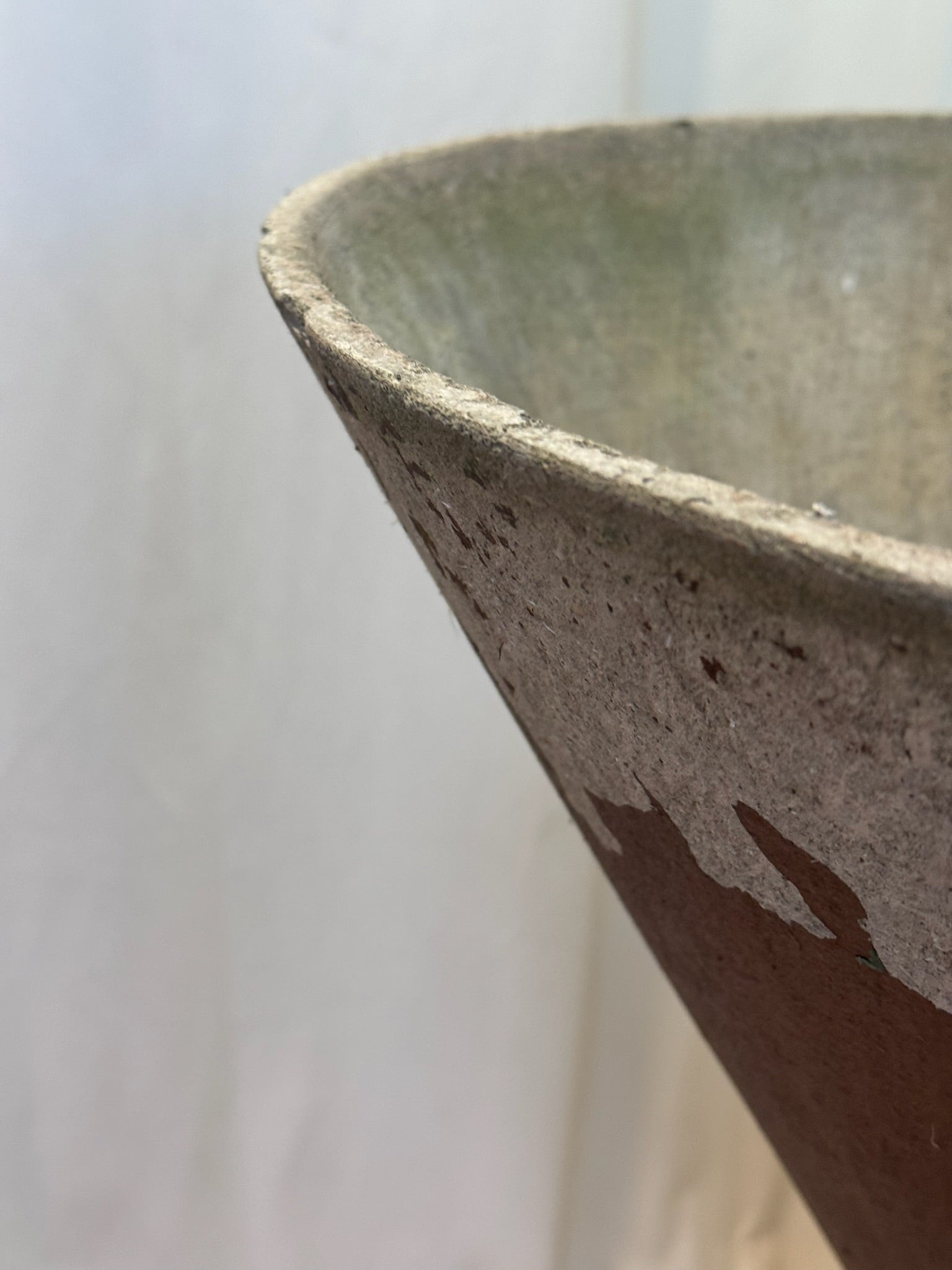Willy Guhl Diabolo Garden Planter, Mid-Century Modern Fiber Cement, Switzerland