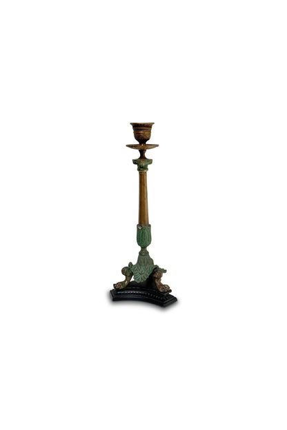 Midcentury Italian Brass/Bronze Candlesticks