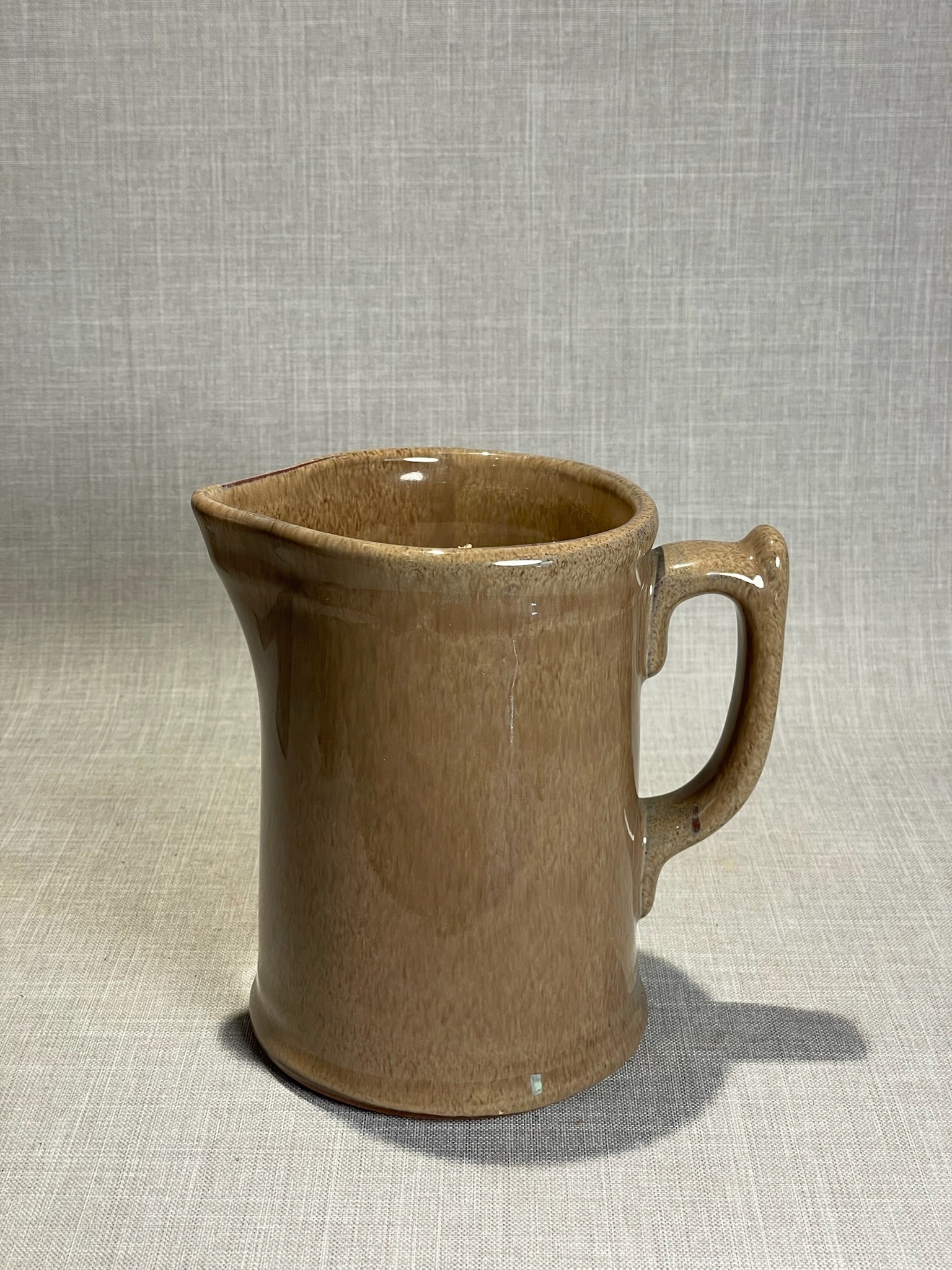 Hearthstone Pitcher Candle – Rustic Handcrafted Ceramic Vessel