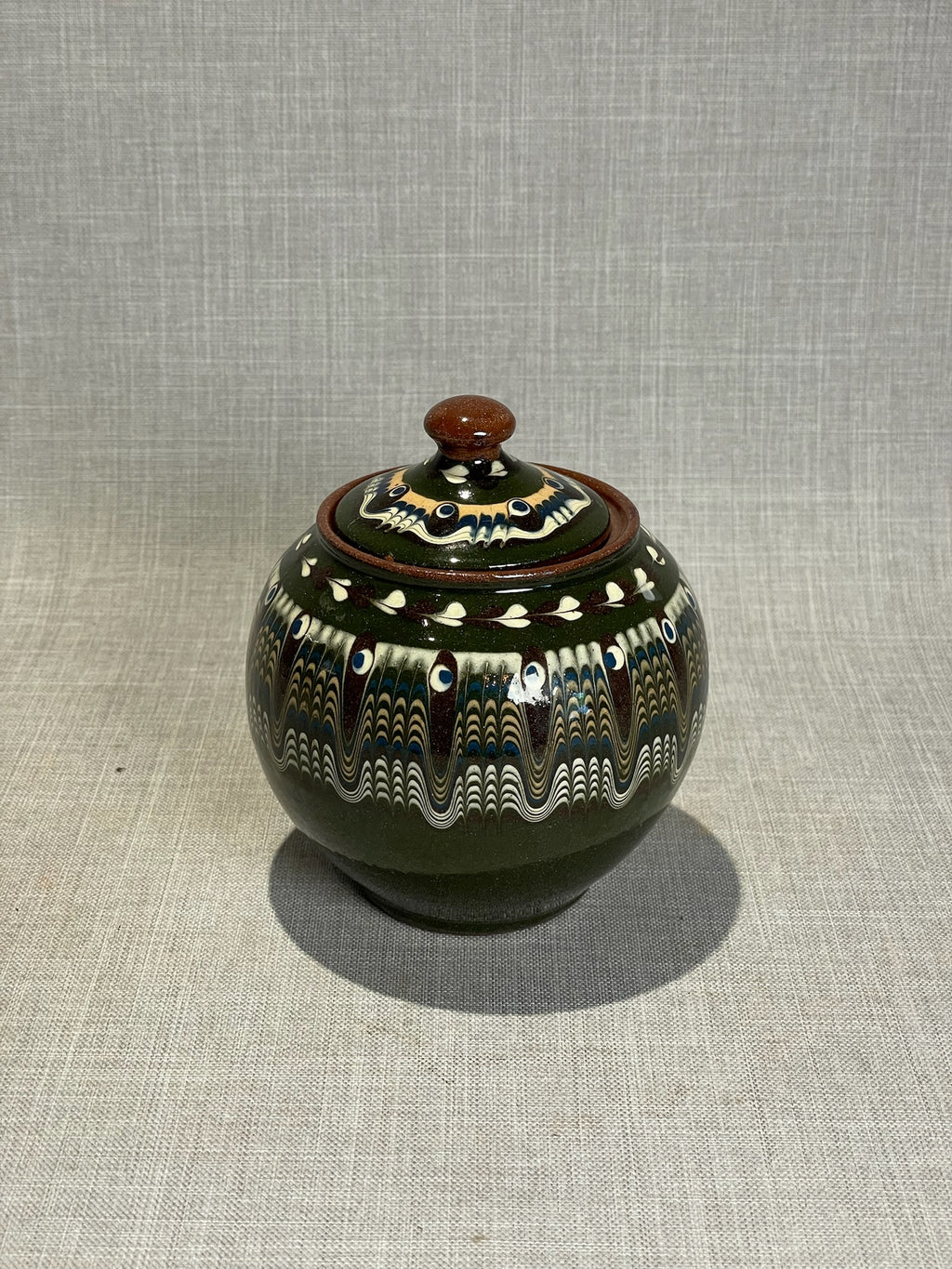 Carpathian Whispers Candle – Handcrafted Romanian Pottery Vessel