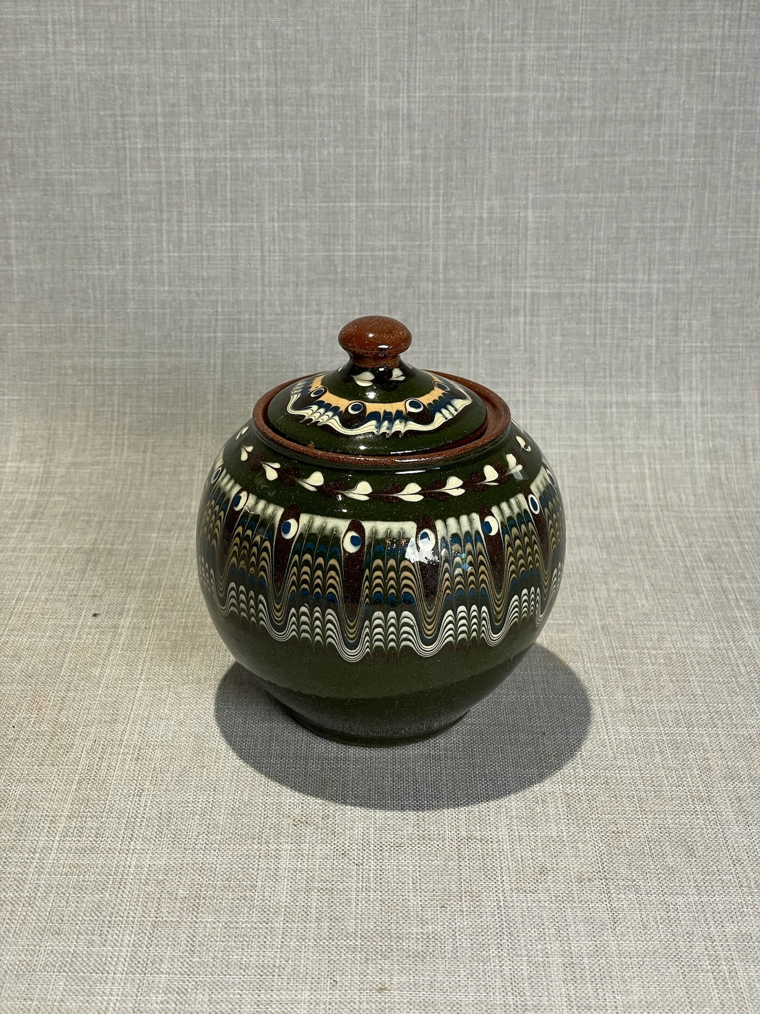 Carpathian Whispers Candle – Handcrafted Romanian Pottery Vessel
