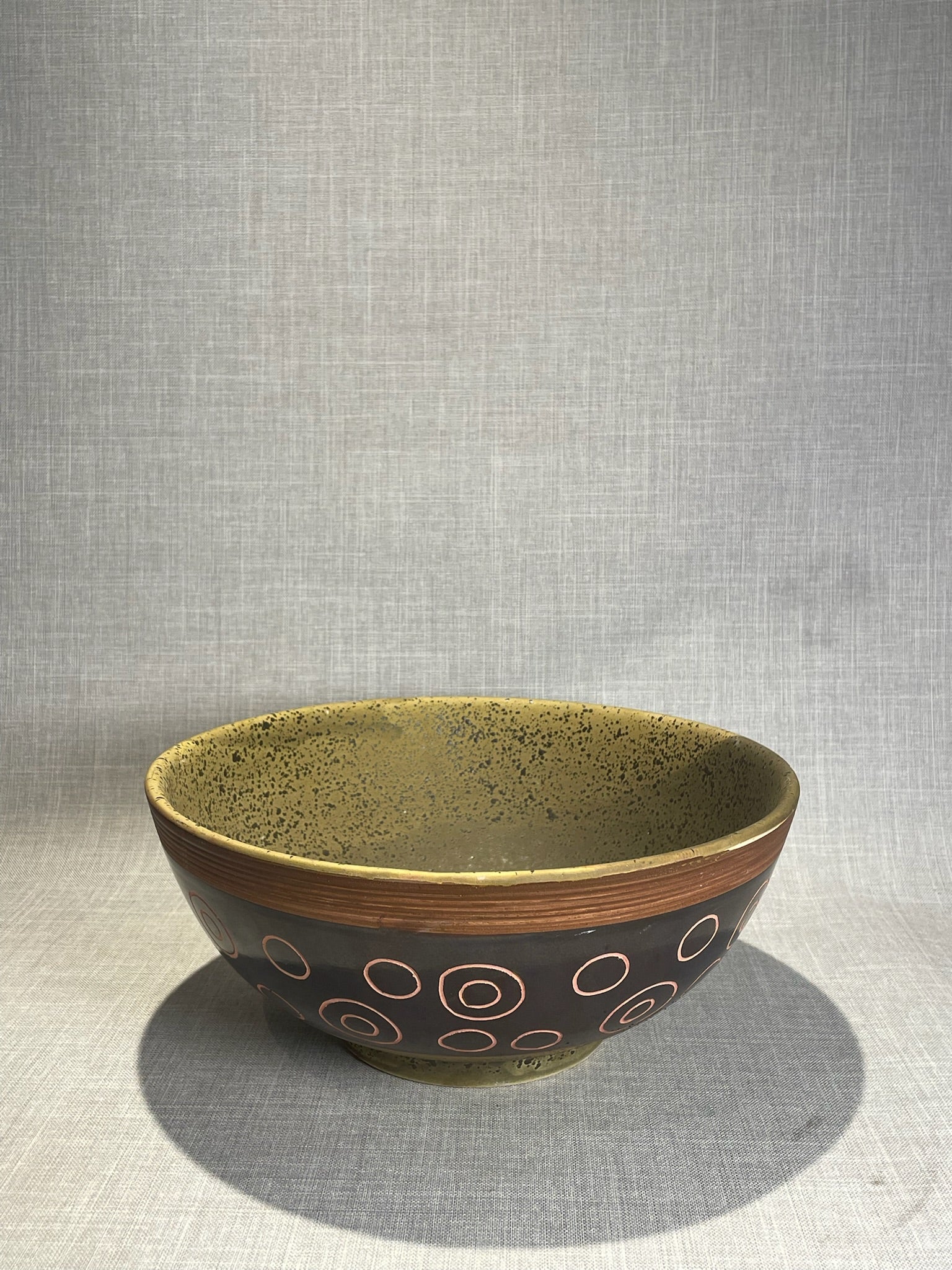 Decorative Pottery Bowl