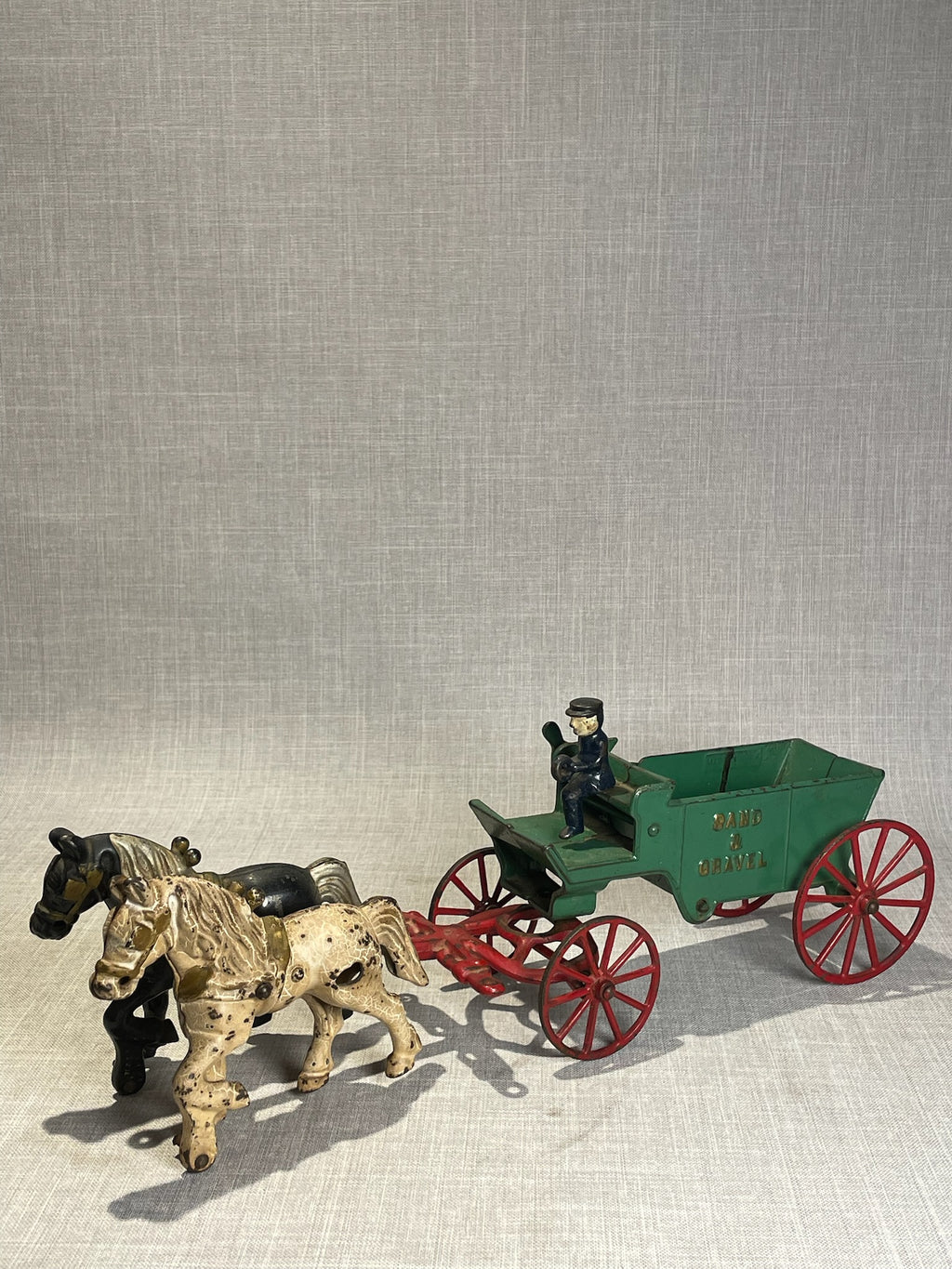 Original Cast Iron 15" Kenton HD Sand & Gravel Wagon