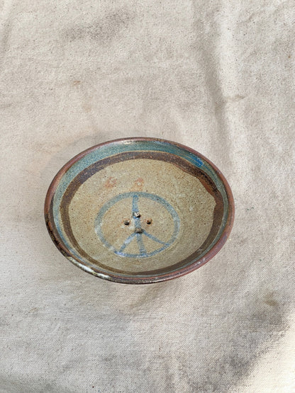 Signed Ceramic Plate