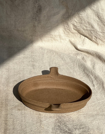 Hartstone Brown Ceramic Dish