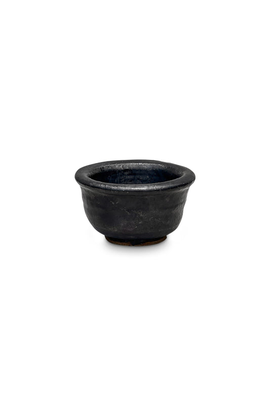 Small Black Vintage Asian Bowl