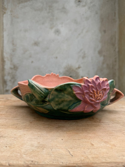 1940s Roseville Pottery Bowl with 2 Handles