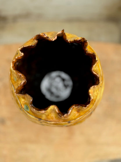 Bee Hive Ceramic Jar