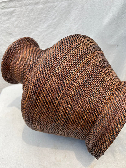 Rattan Vase