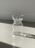 Mid-Century Kosta Boda Clear Art Glass Vase by Rolf Sinnemark – Sweden, 1960s–70s