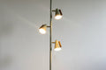 Raymond Loewy Era Stiffel Mid-Century Modern Tension Pole Floor Lamp