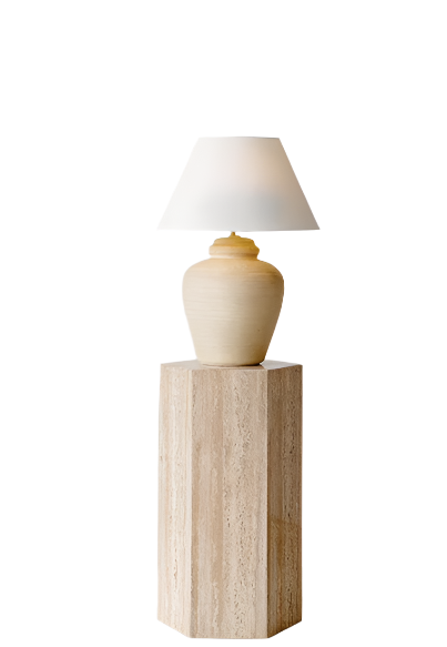 Vintage Plaster Lamp