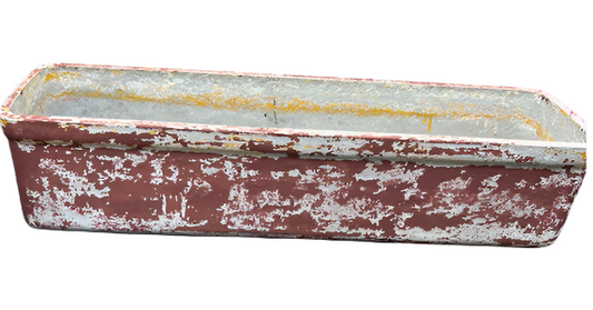 Red Willy Guhl Red Rectangular Planters