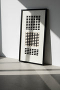 Signed Mid-Century Modern Drawing by Elise Speights, 20th Century