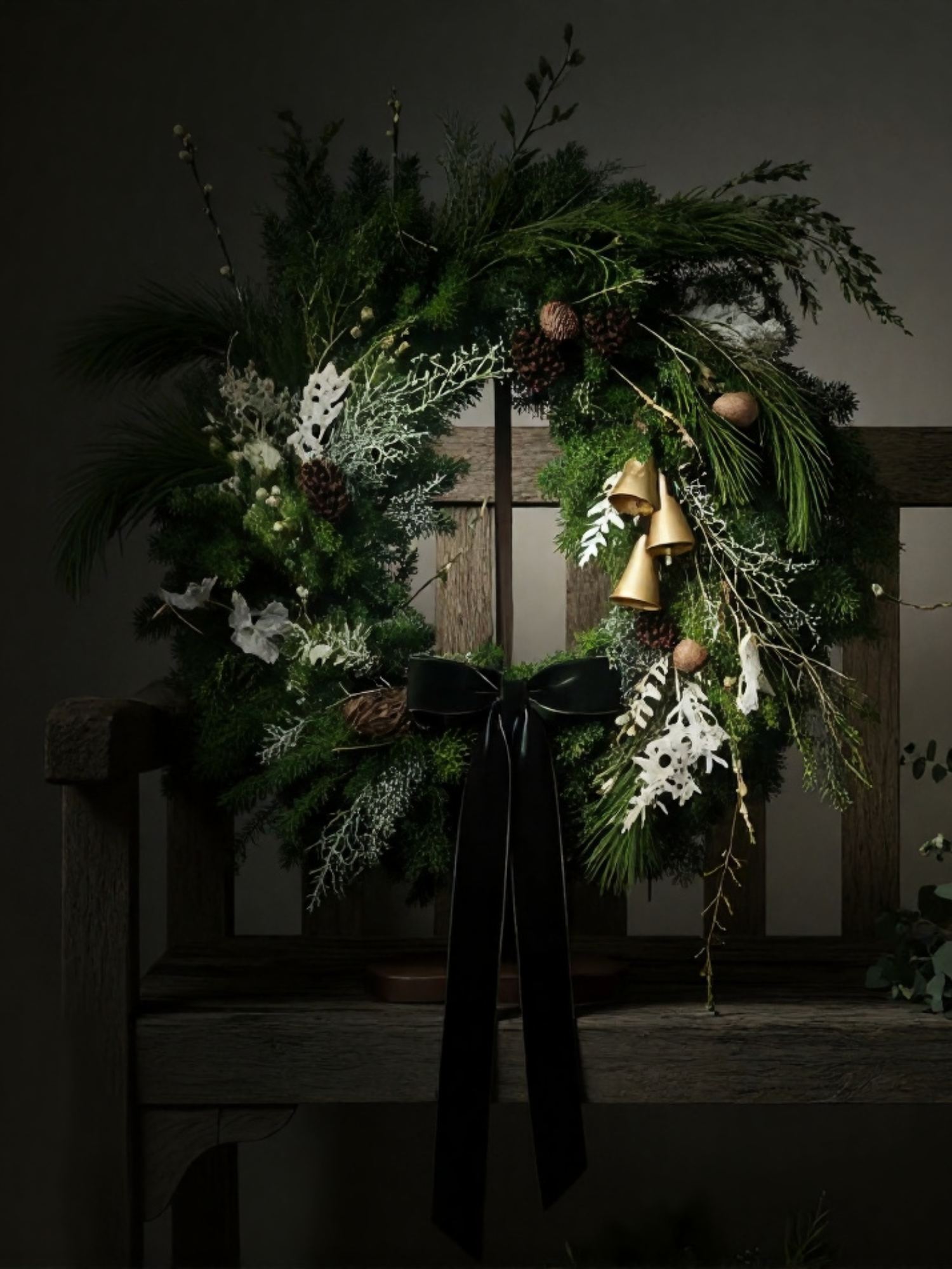 H + G 24" Evergreen Wreath