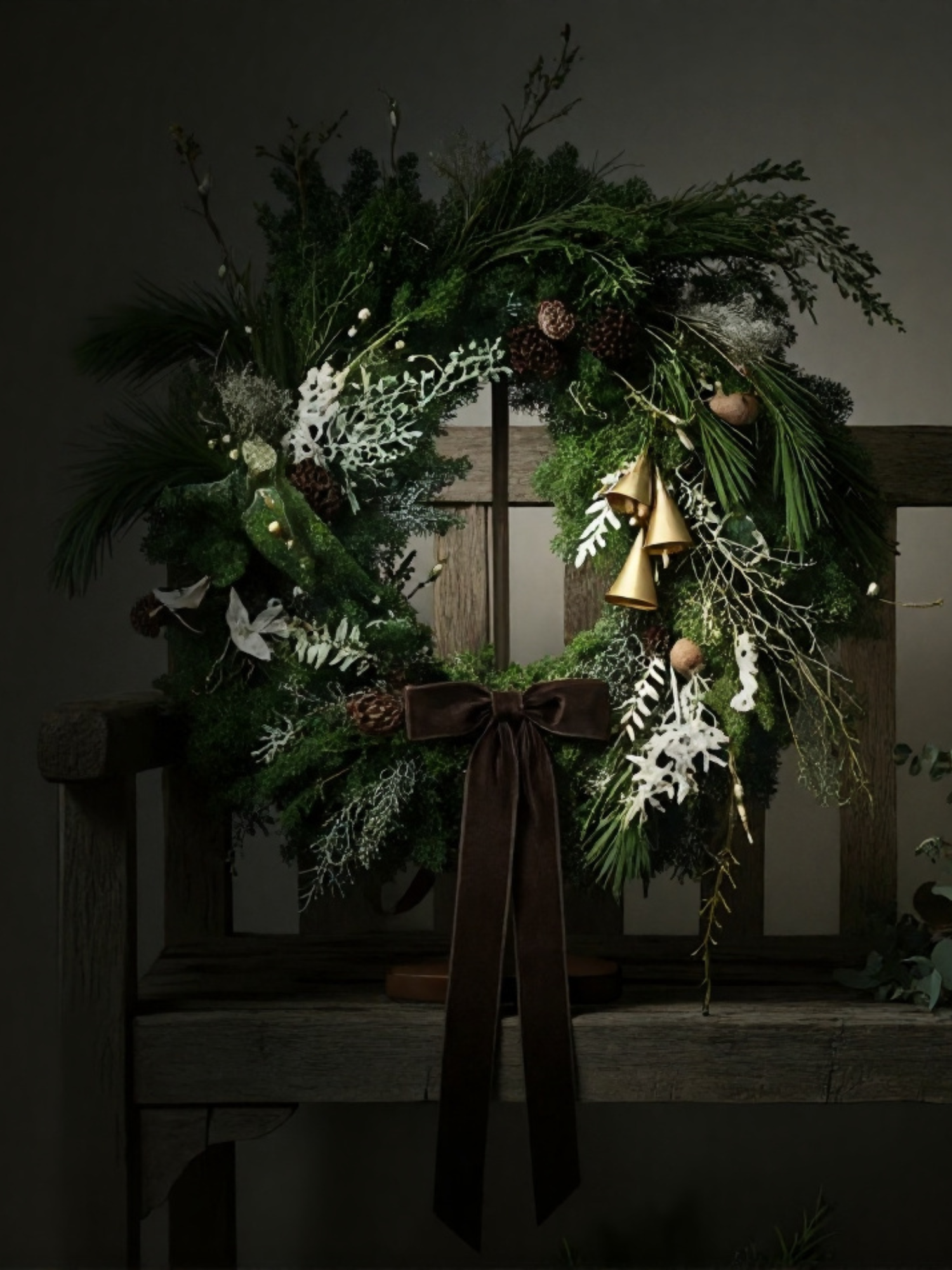 H + G 24" Evergreen Wreath