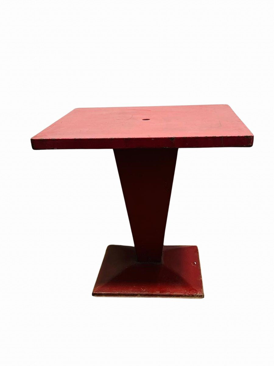 Pair of Authentic 1950s Tolix ‘KUB’ Bistro Tables – Iconic French Design