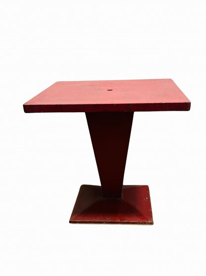 Pair of Authentic 1950s Tolix ‘KUB’ Bistro Tables – Iconic French Design