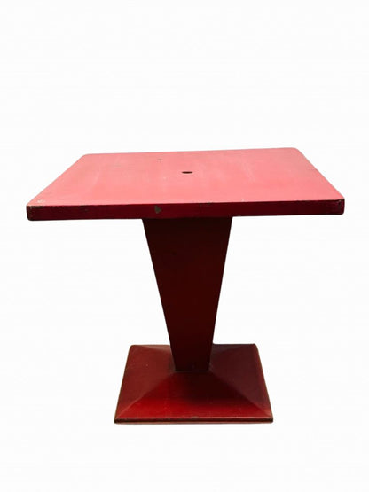 Pair of Authentic 1950s Tolix ‘KUB’ Bistro Tables – Iconic French Design