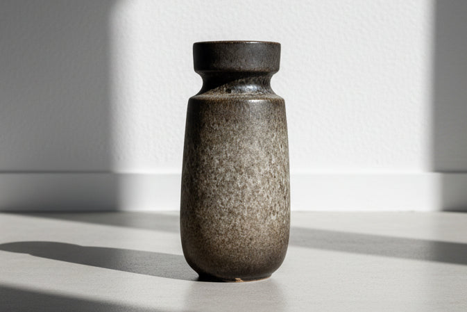 West German Pottery Vase – Scheurich 242-22, Mid-Century Modern Fat Lava Style