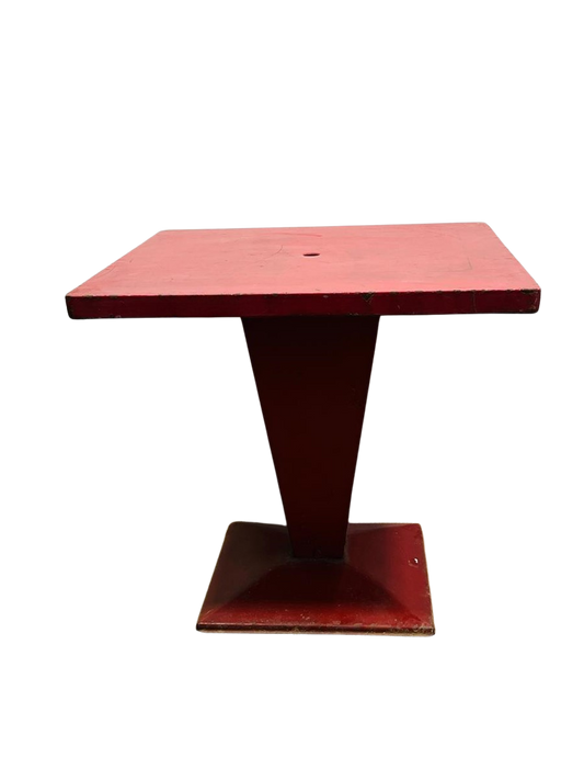 Pair of Authentic 1950s Tolix ‘KUB’ Bistro Tables – Iconic French Design