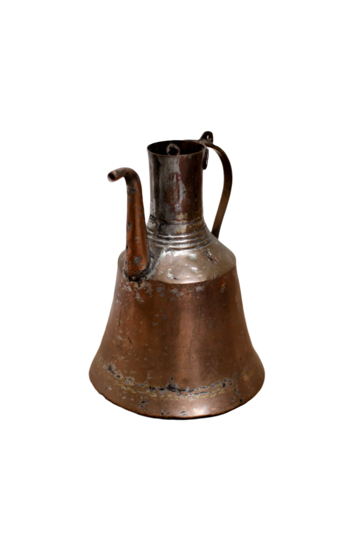 Antique Ottoman Imperial Ibrik Copper Jug