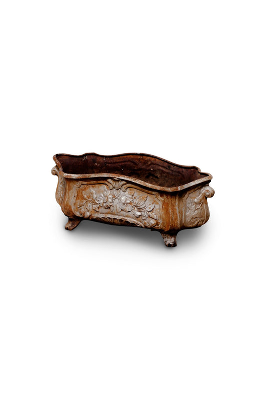 19th Century French Cast Iron Footed Jardiniere