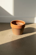 1960s small traditional terracotta planter in classic brown finish, vintage garden pottery perfect for mid-century and outdoor décor — Hommes and Gardens, Pots + Vessels Collection, Landscape Architect, Interior Designer, Outdoor Living, Outdoor Decorations, Home Decor, Home Design, Luxury Design, Art, Furniture, Objects, Best Gifts, Nature, Backyard, Yard.