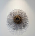 1970s Curtis Jeré and Friedle Bruce brass-style sunburst wall sculpture with torch-cut copper-toned rays and central orb, a striking Mid-Century Modern art piece — Hommes and Gardens, Wallscape Collection, Home Decor, Landscape Architect, Interior Designer, Outdoor Living, Outdoor Decorations, Home Design, Luxury Design, Art, Furniture, Objects, Best Gifts, Nature, Backyard, Yard.