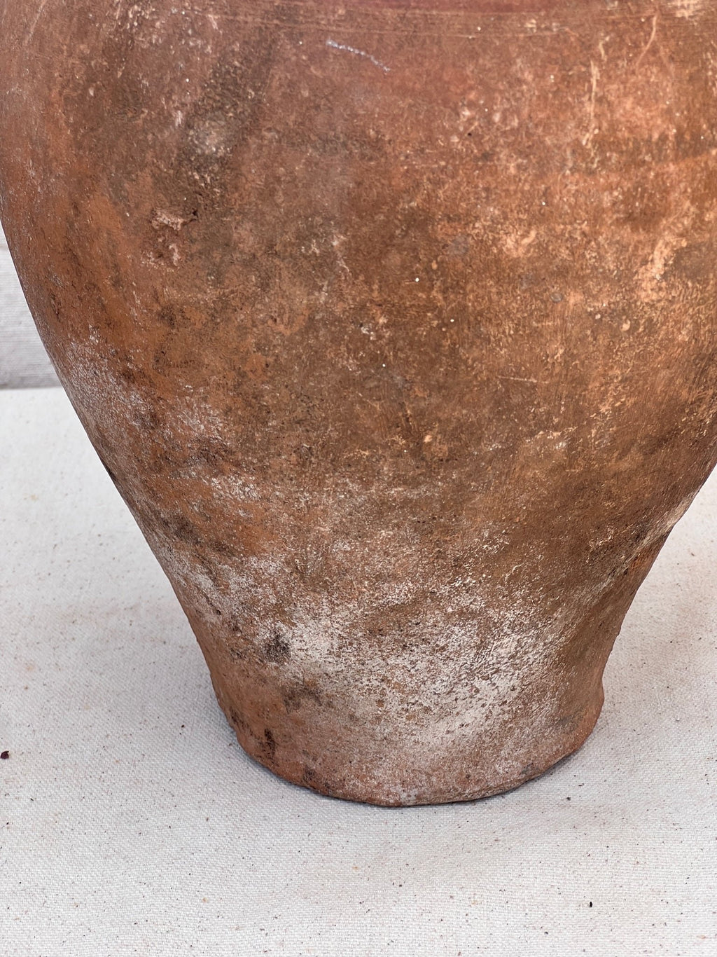 Antique handmade terracotta vessel with wabi-sabi texture, earthy tones, and natural imperfections reflecting authentic artisanal beauty — Hommes and Gardens, Vases + Vessels Collection, Landscape Architect, Interior Designer, Outdoor Living, Art, Furniture, Objects, Best Gifts, Nature, Backyard, Yard, Outdoor Decorations, Home Decor, Home Design, Luxury Design.