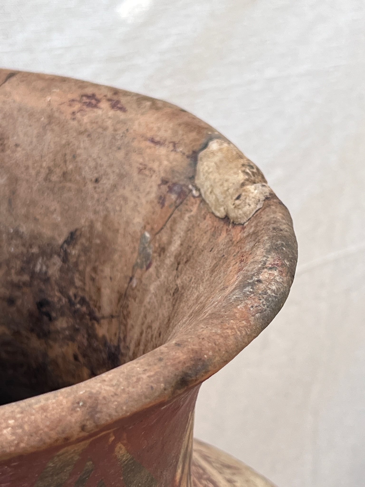Antique Hishey Jarrah terracotta Zir jar from early 20th-century Palestine, featuring earthy tones, red finish, and cultural artistry — Hommes and Gardens, Pots + Vessels Collection, Landscape Architect, Interior Designer, Outdoor Living, Outdoor Decorations, Home Decor, Home Design, Luxury Design, Art, Furniture, Objects, Best Gifts, Nature, Backyard, Yard.