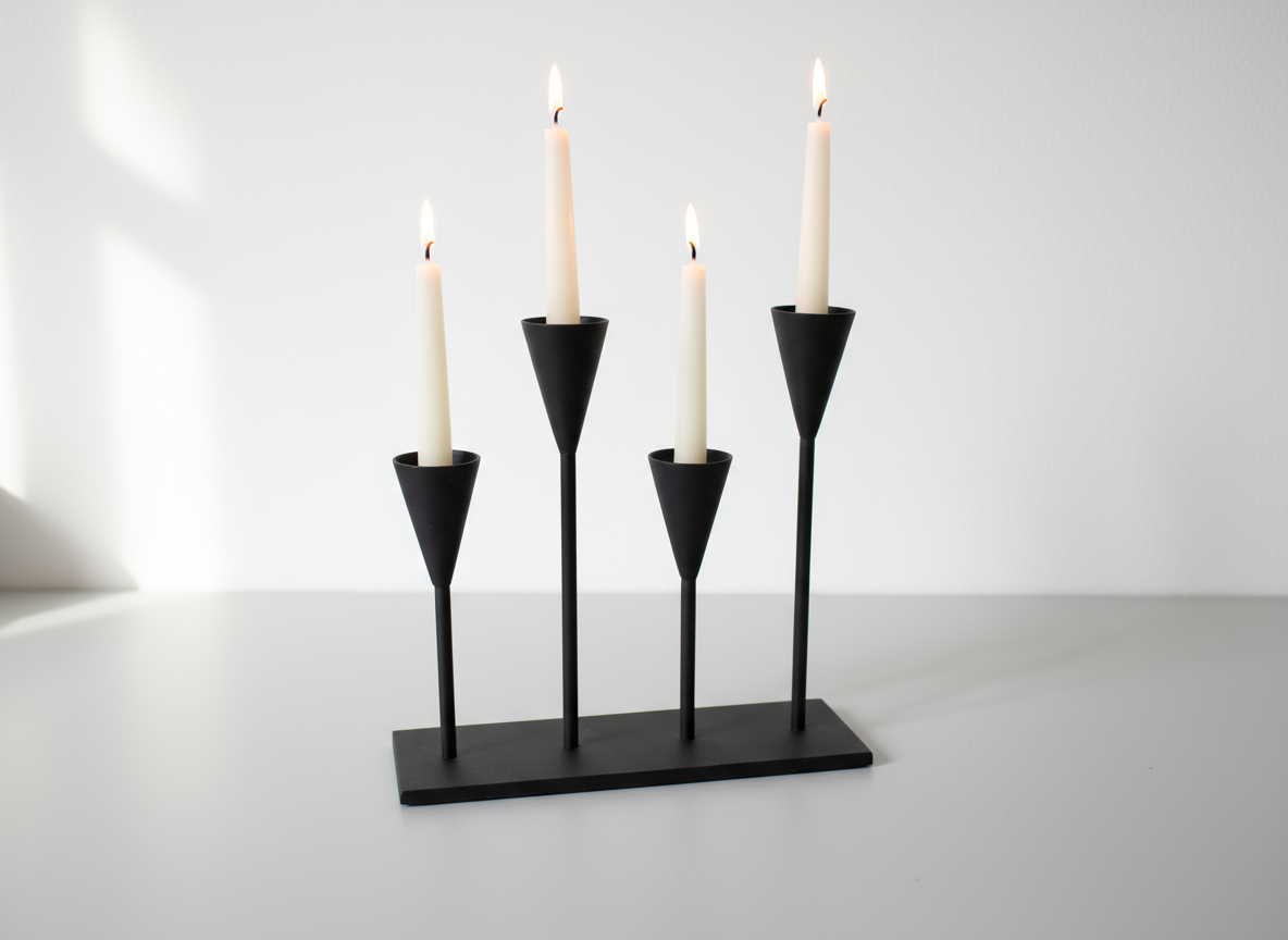 Brutalist hammered iron candle holder featuring a rugged handcrafted texture and industrial charm, inspired by mid-century Petaluma style — Hommes and Gardens, Smoke + Fire Collection, Home Decor, Outdoor Decorations, Landscape Architect, Interior Designer, Outdoor Living, Home Design, Luxury Design, Art, Furniture, Objects, Best Gifts, Nature, Backyard, Yard.