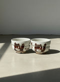 japanese tea ceremony bowl chawan hand painted matcha bowl