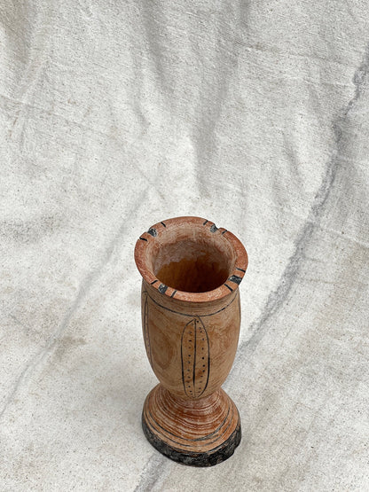 Handcrafted vintage wooden goblets with rustic primitive designs, elegant decorative additions for traditional interiors — Hommes and Gardens, Home Decor Collection, Decorative Bowls, Wooden Gifts, Artisan Design, Classic Styling.