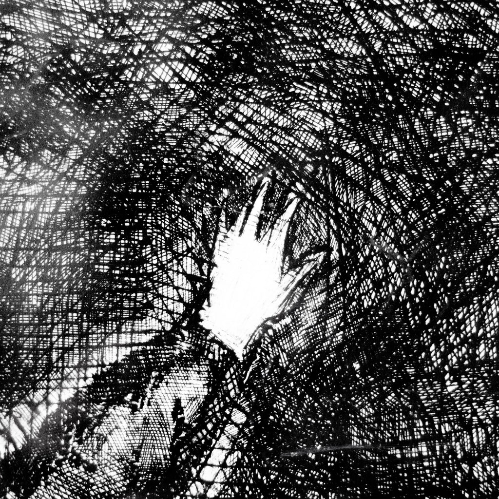 Sandro Chia Signed Lithograph, Artist Proof (Sitting Lady Series, Circa 1980s) artwork featuring intricate hand design. hommes + gardens estudio.