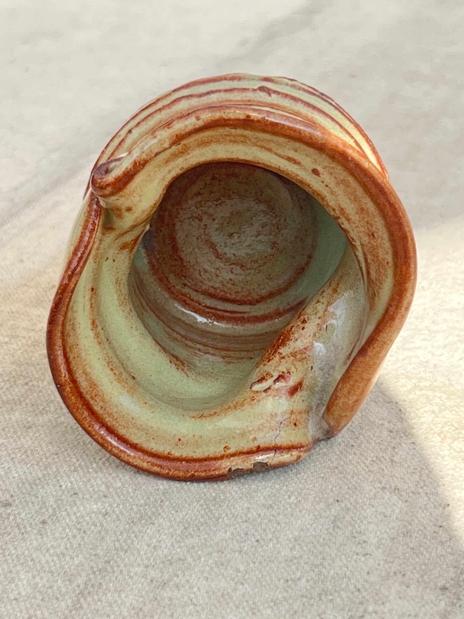 Rustic handmade ceramic cup featuring earthy tones and stoneware finish — Hommes and Gardens, Pottery Collection, home decor, outdoor decorations, home design, luxury design, Landscape Architect, Interior Designer, Outdoor Living, Art, Furniture, Objects, Best Gifts, Nature, Backyard, Yard.