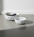 slovenia white clay basket pottery set handmade ceramic