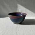 signed stoneware serving bowl for kitchen and home decor vintage handmade ceramic bowl