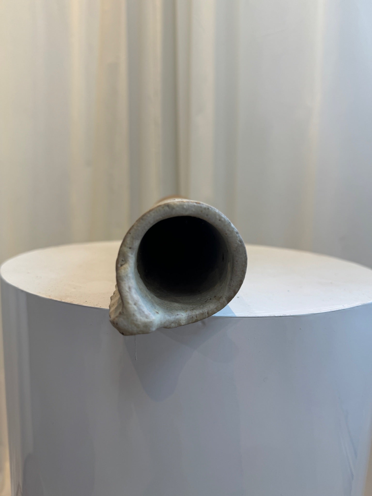 Vintage Bosigo Studio pottery vase, 1970s handcrafted tall pinched design from Lesotho, South Africa, textured stoneware with sculptural detail — Hommes and Gardens, Vases + Vessels Collection, Landscape Architect, Interior Designer, Outdoor Living, Art, Furniture, Objects, Best Gifts, Nature, Backyard, Yard, Outdoor Decorations, Home Decor, Home Design, Luxury Design.