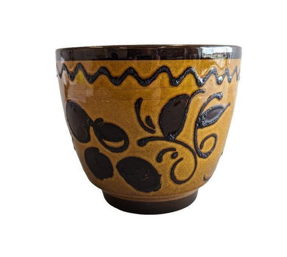 West German mid-century modern Bay Keramik planter featuring signature “fat lava” glaze in bold textured finish, a 1960s collectible pottery piece — Hommes and Gardens, Pots & Vessels Collection, Home Decor, Outdoor Decorations, Landscape Architect, Interior Designer, Outdoor Living, Home Design, Luxury Design, Art, Furniture, Objects, Best Gifts, Nature, Backyard, Yard.