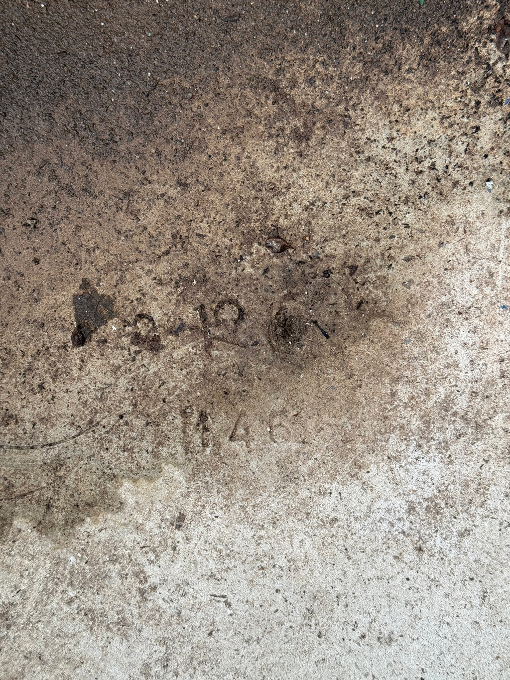 rare square concrete planter by willy guhl for eternit